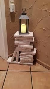 Bucher Tisch Badezimmer Dekor Diy Selbermachen Basteln Zu Hause Diy Deko Ideen