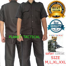 Belanja sekarang juga hanya di bukalapak. Baju Safari Coklat Seragam Safari Security Satpam Coklat Shopee Indonesia