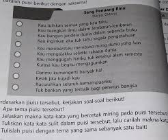 Puisi Tentang Alam Dan Maknanya Koleksi Puisi