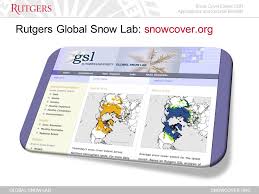 Snow Cover Extent Cdr Applications And Societal Benefits