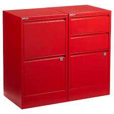 I recently bought a bunch of used file cabinets for the office, and foolishly didn't check to make sure they were all unlocked. Bisley Red 2 3 Drawer Locking Filing Cabinets The Container Store