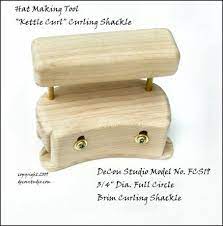 Hat Making Tool Kettle Curl Brim Roller 3 4 Diameter Full Circle Curling Shackle Making Tools Hat Making Hats