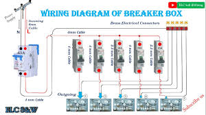 Looking for details about circuit breaker panel wiring diagram? Wiring Diagram Of Breaker Box Fuse Box Youtube
