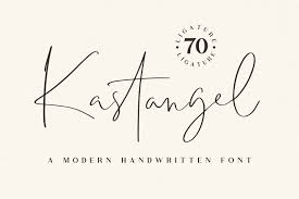 How to digitize hand lettering & calligraphy using illustrator | bysamantha. Download Free Font Kastangel