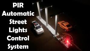 Motion lights use a clever motion sensor and a timer so that area of darkness can be illuminated when movement is detected within the range of the sensor. Automatic Street Lights Using Pir Sensor Code And Circuit Diagram