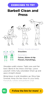 Check spelling or type a new query. Barbell Clean And Press Jerk Overhead Press Workoutlabs Exercise Guide