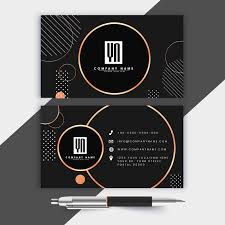 You can save up to 38% on business shipping and 28% on personal shipping. Business Cards Best Business Cards Template Elegant Luxury Dark Circles Decor Free Vector Vectorkh