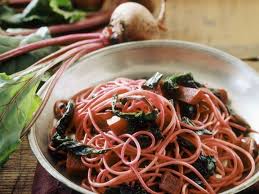 Pasta Mit Mangold Und Roter Bete Rezept Rezepte Mangold Rote Bete