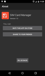 Your sim card is the electronic chip that carries the information that is necessary for your cell phone to connect to and work with your cell phone service provider. Sim Card Manager For Android Apk Download