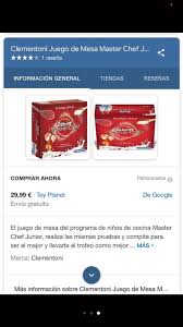 Juguetes aire libre casas y jardin; 107 Juego Masterchef Junior Vinted