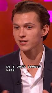 TomHolland coming to a school near you 🕷 #spiderman #grahamnorton  #thegrahamnortonshow