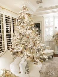 How To Decorate A Christmas Tree Video Tutorial Randi Garrett Design Elegant Christmas Trees White Christmas Trees Christmas Tree Themes