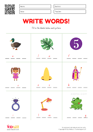Words with 6 letters for wordle, crosswords, word search, scrabble, and many other word games. Write 4 Letter Words Worksheet For Grade 1 Kidpid