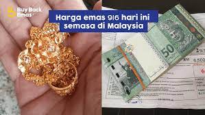 Update harga emas hari ini setiap hari di malaysia untuk harga ar rahnu harga emas terpakai indeks emas semasa dan graf naik turun harga emas harian. Harga Emas 916 Hari Ini Semasa Di Malaysia Buy Back Emas Live Harga Buy Back Emas Semasa Malaysia