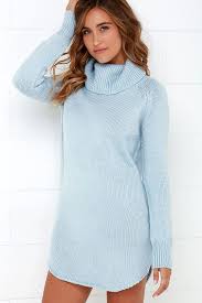 Good And Plenty Light Blue Sweater Dress In 2020 Blue Sweater Dress Blue Dress Short Blue Sweater Outfit