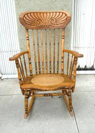 English george iii antique 18th century and earlier corner chairs. 19th Century Pressed Back Rocking Chair Made From Pine Oak Rocking Chair Pine Chairs Chair
