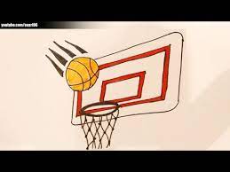 Find the perfect cartoon basketball hoop stock illustrations from getty images. How To Draw A Basketball Hoop Youtube