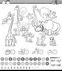Ilustracion De Dibujos Animados Blanco Y Negro De Educacion Matematica De Juegos Para Ninos En Edad Preescolar Ilustraciones Vectoriales Clip Art Vectorizado Libre De Derechos Image 54267313 El dibujar y pintar es una auténtica pasión, por eso te presentamos a continuación 45 dibujos sencillos para descargar, pintar y dibujar. ilustracion de dibujos animados blanco y negro de educacion matematica de juegos para ninos en edad preescolar