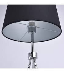 There are 125 abat jour design for sale on etsy, and they cost $124.34 on average. Design Floor Lamp Chrome Metal And Black Lampshade