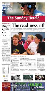 Everett Daily Herald, September 13, 2015 by Sound Publishing