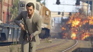 El juego alterna entre la narrativa visual y la jugabilidad en tercera y en primera persona. Grand Theft Auto V Descargar