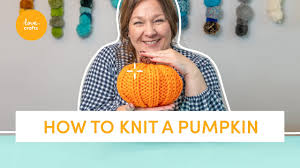 (simply go up to a 12mm hook and chunky yarn to get a larger pumpkin like my knit version!) How To Knit A Pumpkin Youtube