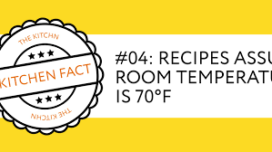 What temperature should a house be? What Recipes Mean When They Say Room Temperature Kitchn