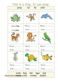 Animals Can Animal Worksheets Animal Movement Animal Activities For Kids