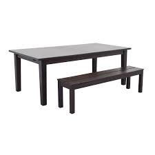 Free shipping on selected items. Extendable Table With Bench Off 51