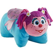 Pillow Pets Sesame Street Abby Cadabby Plush Sleeptime Lite Sesame Street Pillow Pets Animal Pillows Light Pink Pillows Sesame Street