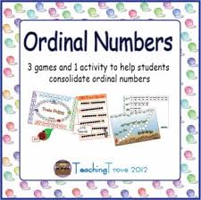 Below is a list of the cardinal numbers and ordinal numbers in indonesian. Reinforce Ordinal Numbers With This Set Of 4 Games And Activities Teaching Math Math Centers Math Lessons