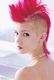 The Mohawk Is A Haircut That Can Separate You From The Group Effortlessly Description From Herinterest Com Mohawk Hairstyles Womens Hairstyles Female Mohawk
