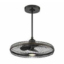 Definitely am going to do this. Yeates 14 3 Blade Outdoor Led Caged Ceiling Fan With Remote Control And Light Kit Included Reviews Joss Main