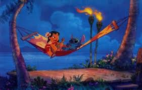 Stitch playing guitar, lilo & stitch lilo pelekai jumba jookiba ukulele, stitch, mammal, carnivoran png. Disney S Lilo Stitch Playing Guitar On A Hammock Lithograph Lilo And Stitch Disney Lilo Disney And Dreamworks