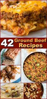 42 Tried Tested Easy Ground Beef Recipes Ground Beef Recipes Easy Dinner With Ground Beef Beef Recipes
