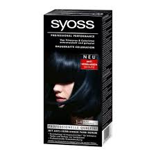 Syoss Color Classic 1 4 Blue Black German Drugstore Hair Color For Black Hair Blue Black Hair Blue Black Hair Color