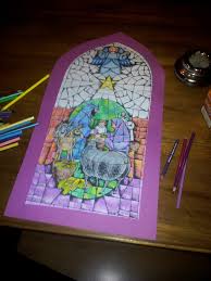 Kleurplaat glas in lood glas in lood ramen glas. Kerst Op Vrijdagmiddag Alles Over Onze Klas