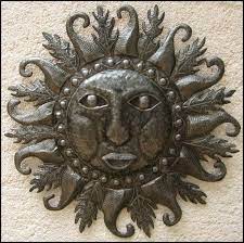 Haitian Oil Drum Art Haitian Metal Art Outdoor Metal Art Metal Art