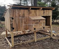 Diy Upcycled Pallet Chicken Coop Chicken Coop Pallets Wooden Diy Chicken Coop