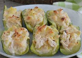Courgettes Farcies Au Thon Et Fromage Frais Ww Plat Et Recette Courgettes Farcies Courgette Farcie Au Thon Recette