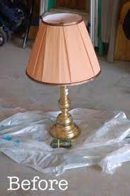 Brass Lamp Redo The Pinterest Project Lamp Redo Brass Lamp Recover Lamp Shades
