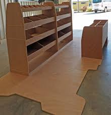 Craft Tech Nz Ltd Kitset Van Shelving And Floor Van Shelving Work Truck Storage Van Storage