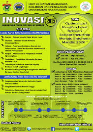 We did not find results for: Lomba Karya Tulis Ilmiah Mahasiswa Indonesian Youth Festival Of Science Inovasi 2015 Ukm Kpi Unhas Pabelan Online