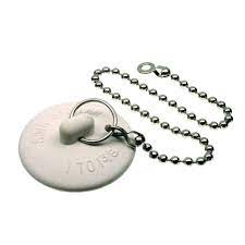 Kitchen sink drain stopper home depot. Danco 1 In 1 3 8 In Universal Sink Stopper With Chain 80784 The Home Depot