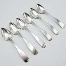 1800's Z. BRADLEY SPOON, COIN SILVER, NEW HAVEN, CONN