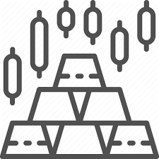 Stock Market Line Set By Studicon