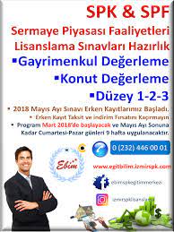 Spk (sermaye piyasası kurulu) tarafından yılda iki defa gerçekleştirilen sınav, lisansı alabilmek için i̇stanbul gayrimenkul değerleme. Gayrimenkul Ve Konut Degerleme Uzmanligi Sinav Hazirlik Kurslari