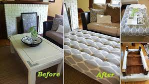Keep the fabric pulled as best as you can from the front, with the loose fabric right at the corner. Goodshomedesign
