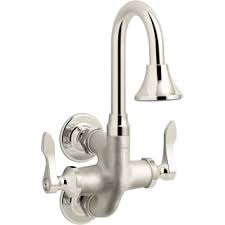 More than happy with item. Kohler K 730t70 4ajr Sr Vibrant Bright Nickel Triton Bowe Cannock 1 2 Gpm Wall Mounted Double Hole Bathroom Faucet Less Drain Assembly Faucetdirect Com