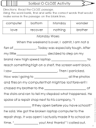 Here's a quick look at how this can be done. Https Www Theliteracynest Com Wp Content Uploads 2020 06 Advanced Concepts Cloze Passages Egibbons Theliteracynest 2020 Pdf